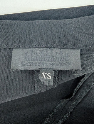 Kathleen Madden Black Double Breasted Coat, view 6