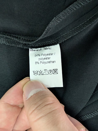 Kathleen Madden Black Double Breasted Coat, view 7