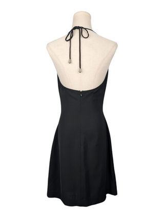 Plein Sud Black Open Back Sleeveless Dress, view 2