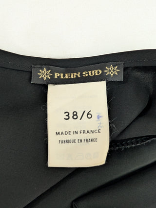 Plein Sud Black Open Back Sleeveless Dress, view 6