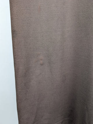 Celine Khaki Open Back Halter Dress, view 3