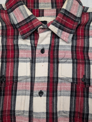 Off-White Multicolor Checkered Shirt, view 3