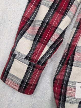 Off-White Multicolor Checkered Shirt, view 6