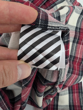 Off-White Multicolor Checkered Shirt, view 11