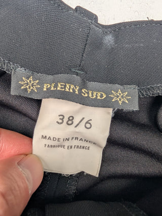 Plein Sud Black Straight Leg Pants, view 5