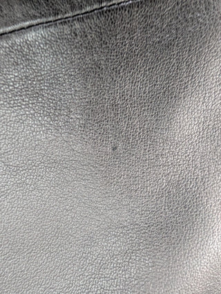 Burberry Black Leather Skirt, view 9