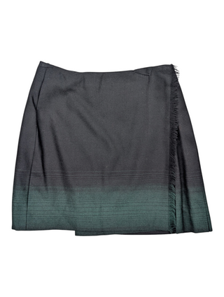 Versus Black And Green Wool Top And Wool Skirt Set, view 7