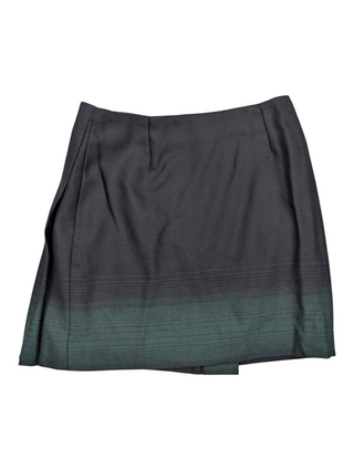 Versus Black And Green Wool Top And Wool Skirt Set, view 8