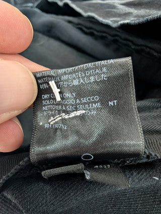 Amiri Aged Black Slash Skinny Jeans, detail 13