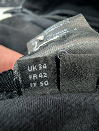 Amiri Aged Black Slash Skinny Jeans, detail 15