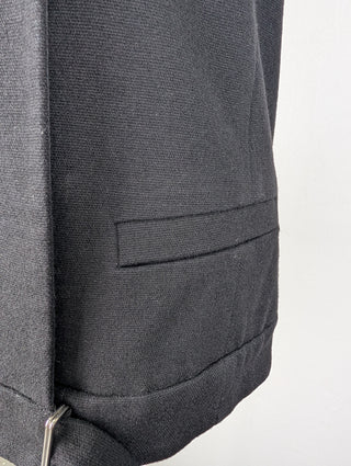 Isabel Marant Black Cotton Sleeveless Jacket With Stand Collar, detail 1