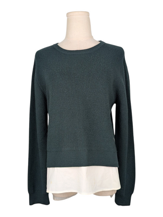 Opening Ceremony Green Wool Sweater, front