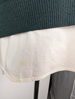 Opening Ceremony Green Wool Sweater, detail 2
