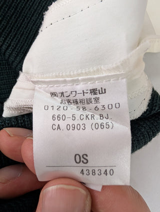 Opening Ceremony Green Wool Sweater, detail 3