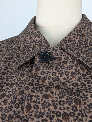 Supreme Gore-Tex Floral Print Overcoat, detail 3