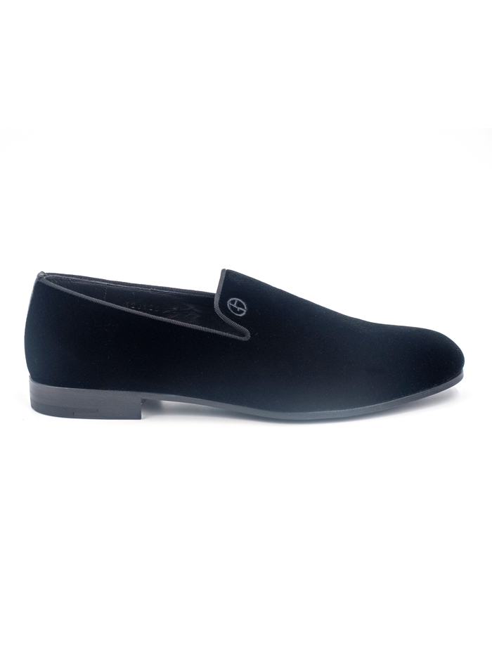 Black Classic Velvet Shoes