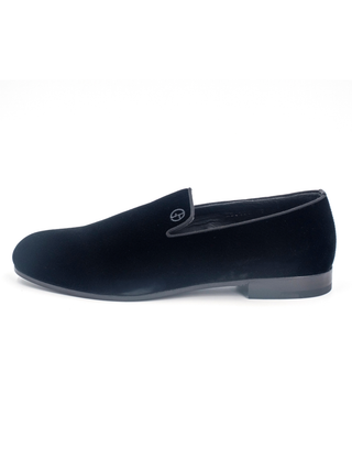 Black Classic Velvet Shoes