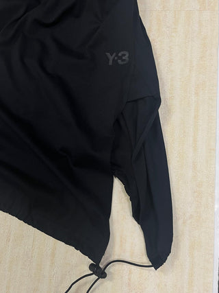 Black T-Shirt With Drawstring