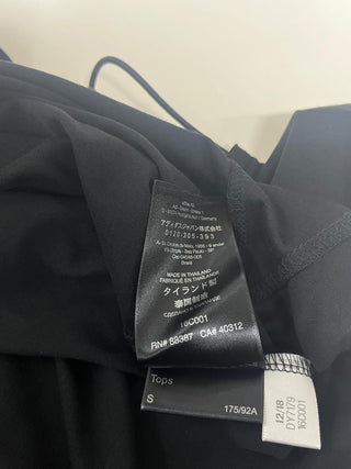 Black T-Shirt With Drawstring