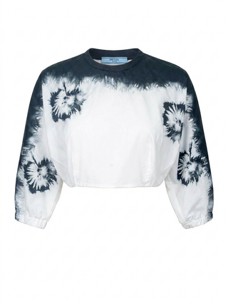 Floral Print Cropped Top