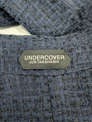 Now From Then Undercover Jun Takahashi navy textured cotton fabric label detail